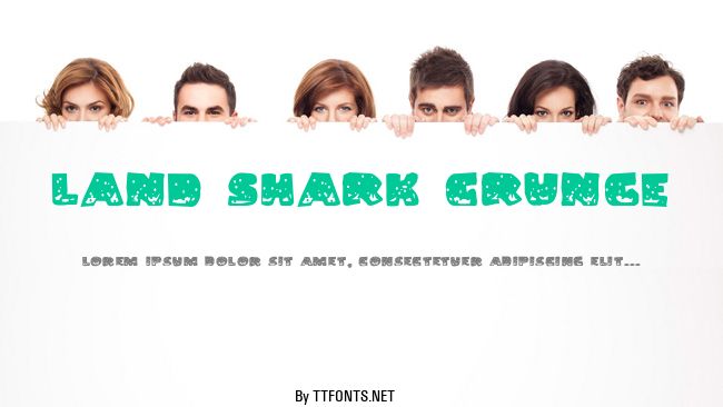 Land Shark Grunge example